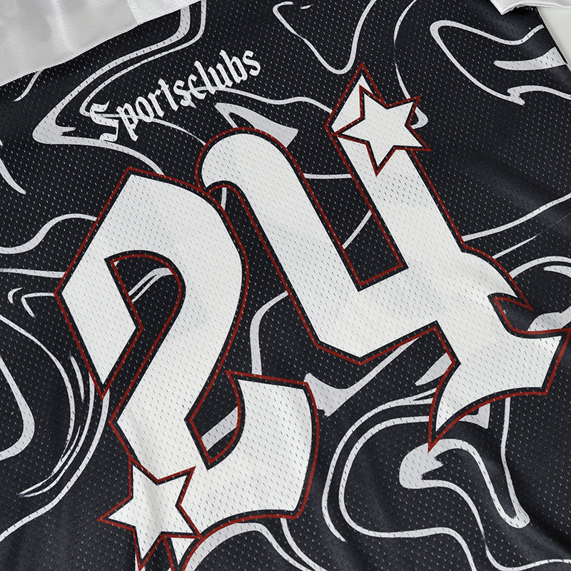 CapCabin Swirl Camo Performance Jersey