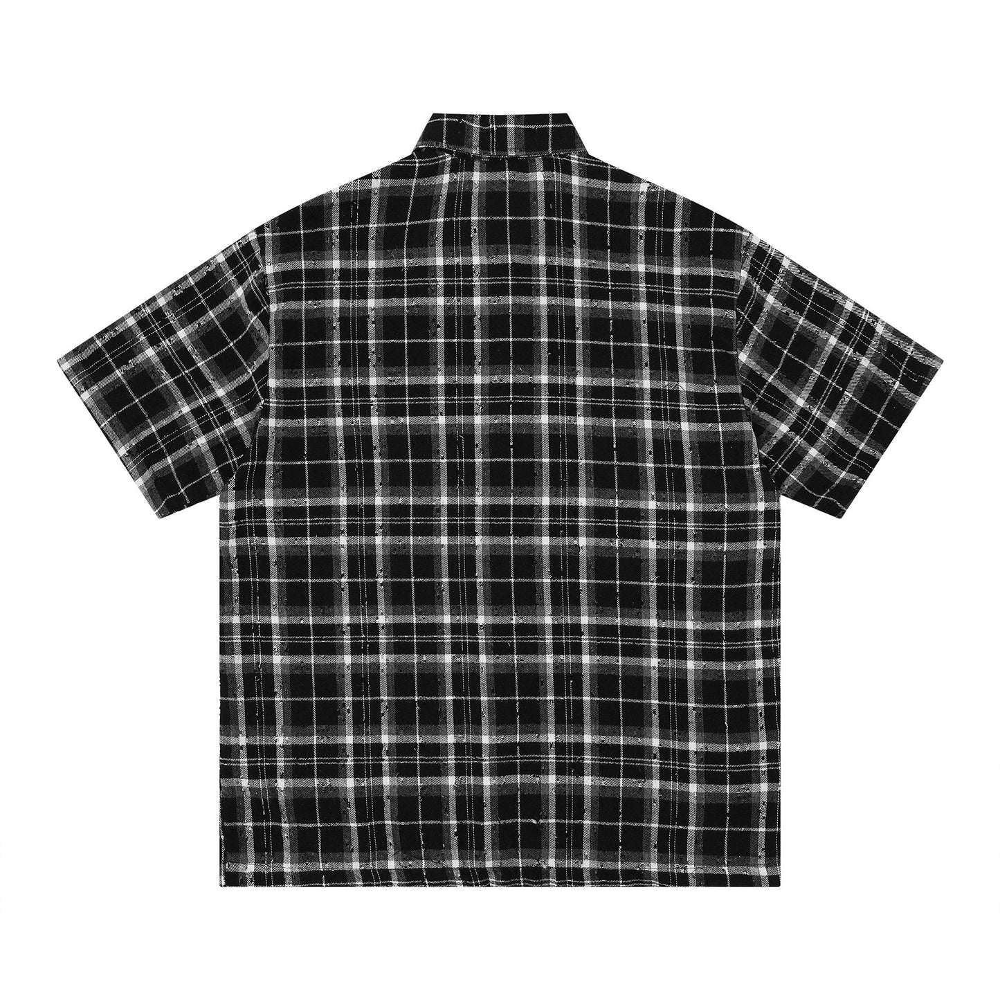 CapCabin “Burn The Script” Plaid Shirt