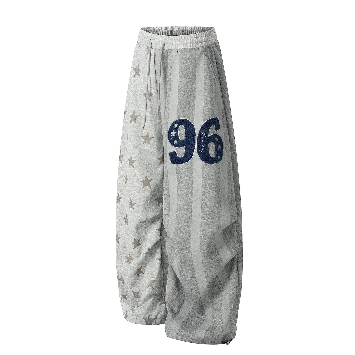 CapCabin 96 Star Stripe Wide-Leg Sweatpants