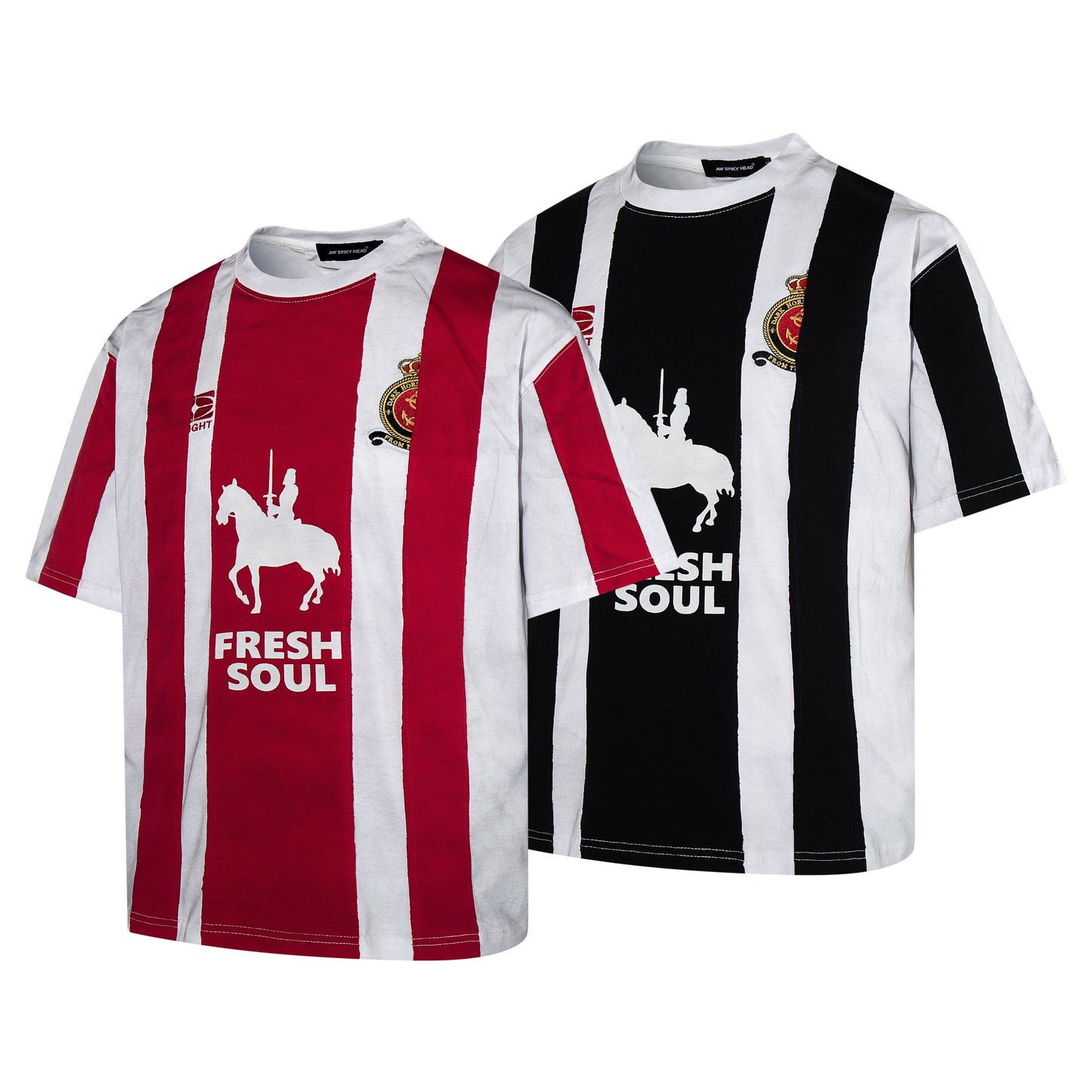 CapCabin “Fresh Soul Striped Jersey Tee”