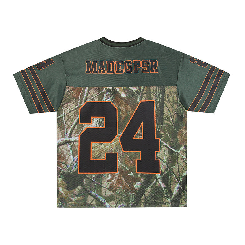 CapCabin Camo Number Performance Jersey