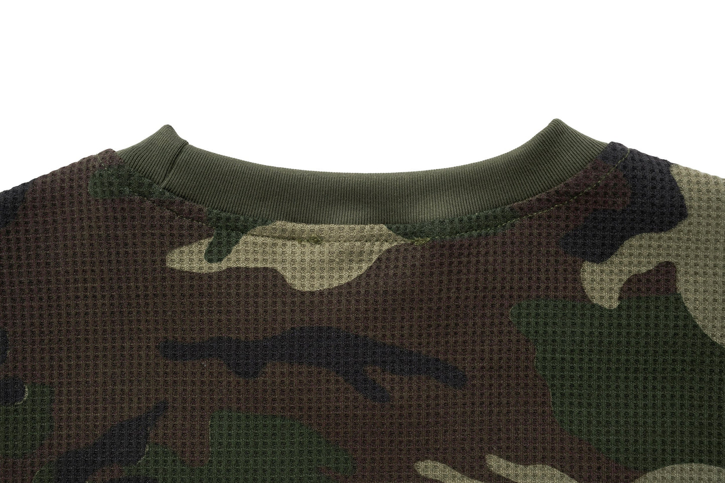 CapCabin Camo Text Graphic Longsleeve