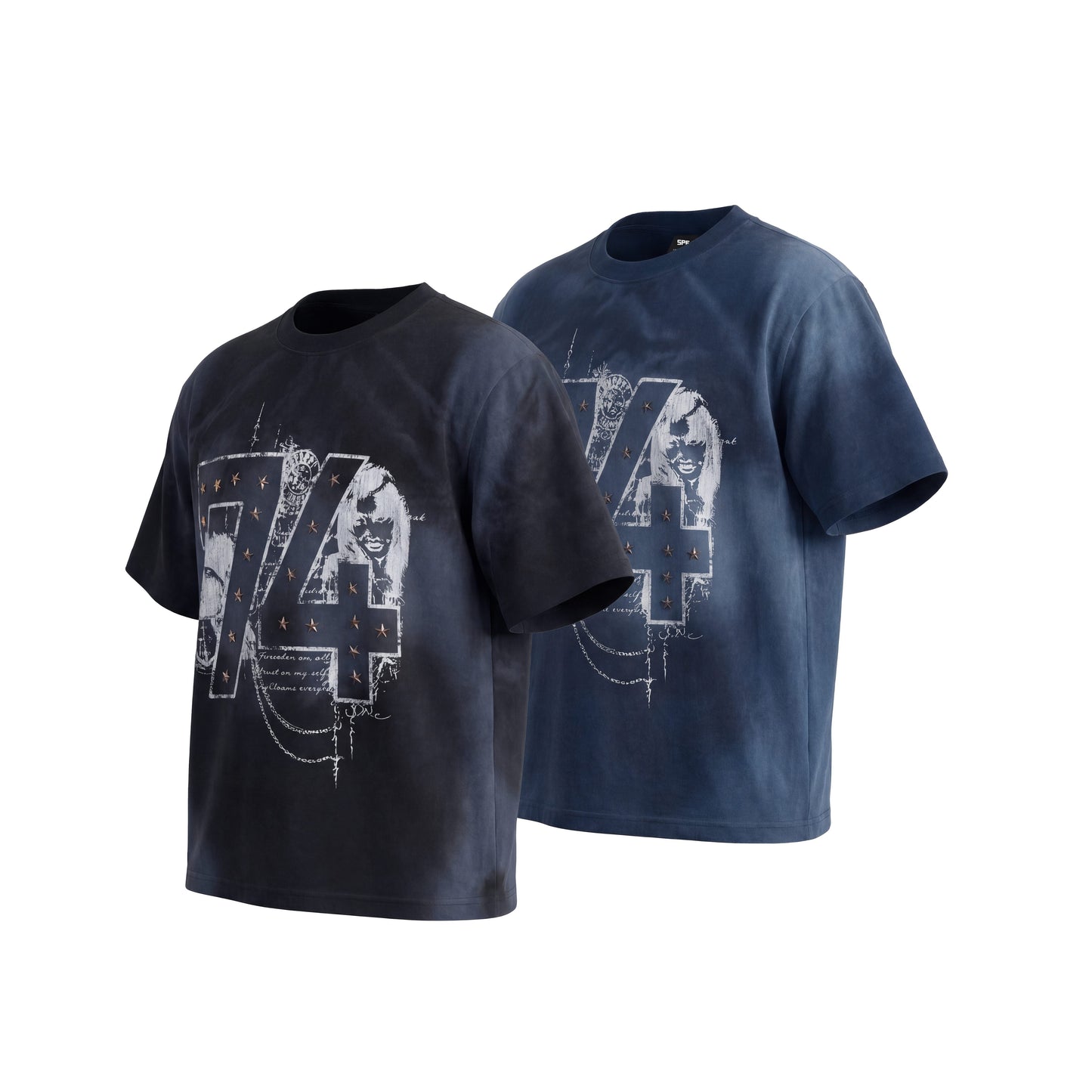 CapCabin “74 Star Distressed Graphic Tee”