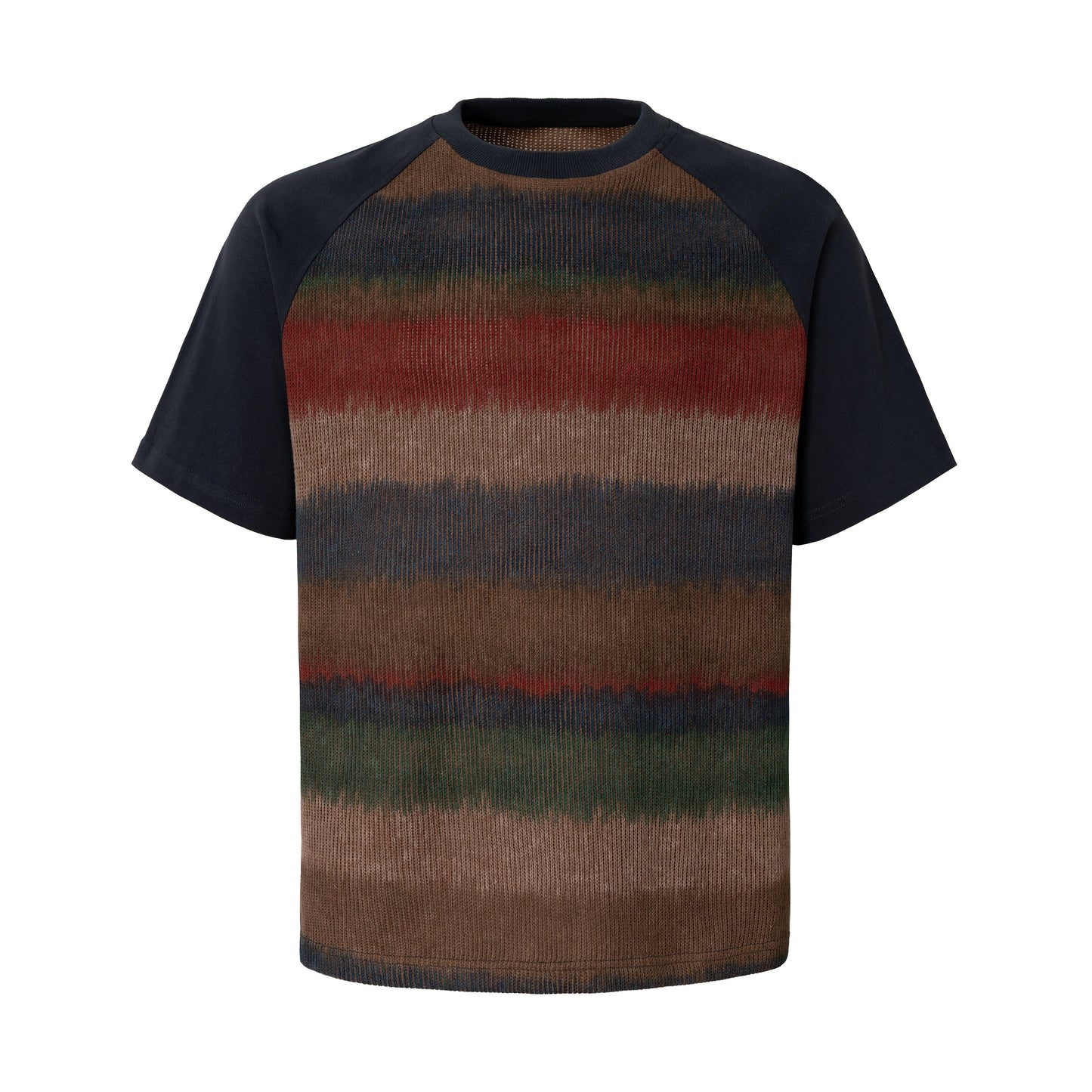 CapCabin Gradient Stripe Raglan Tee