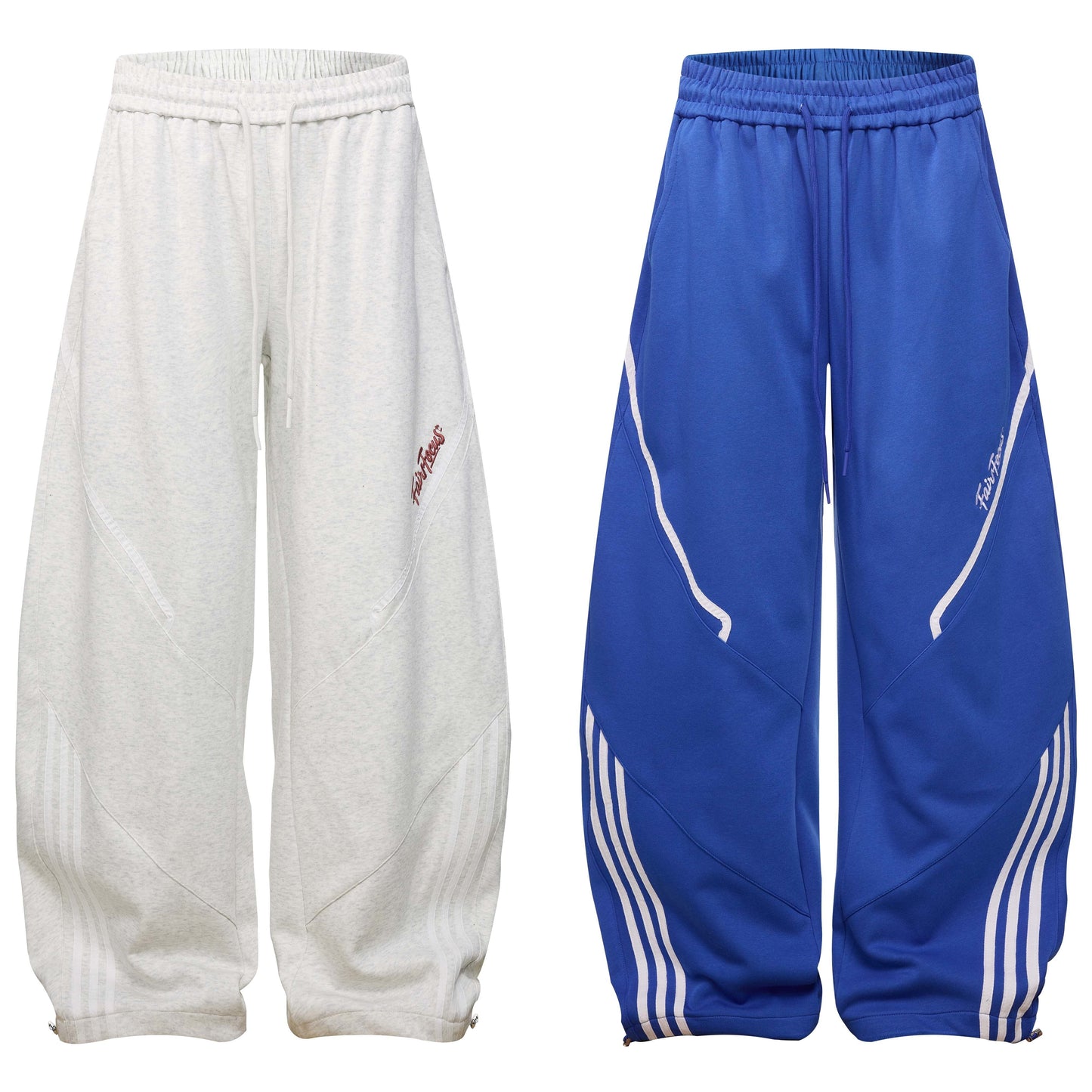 CapCabin Curved Stripe Track Pants