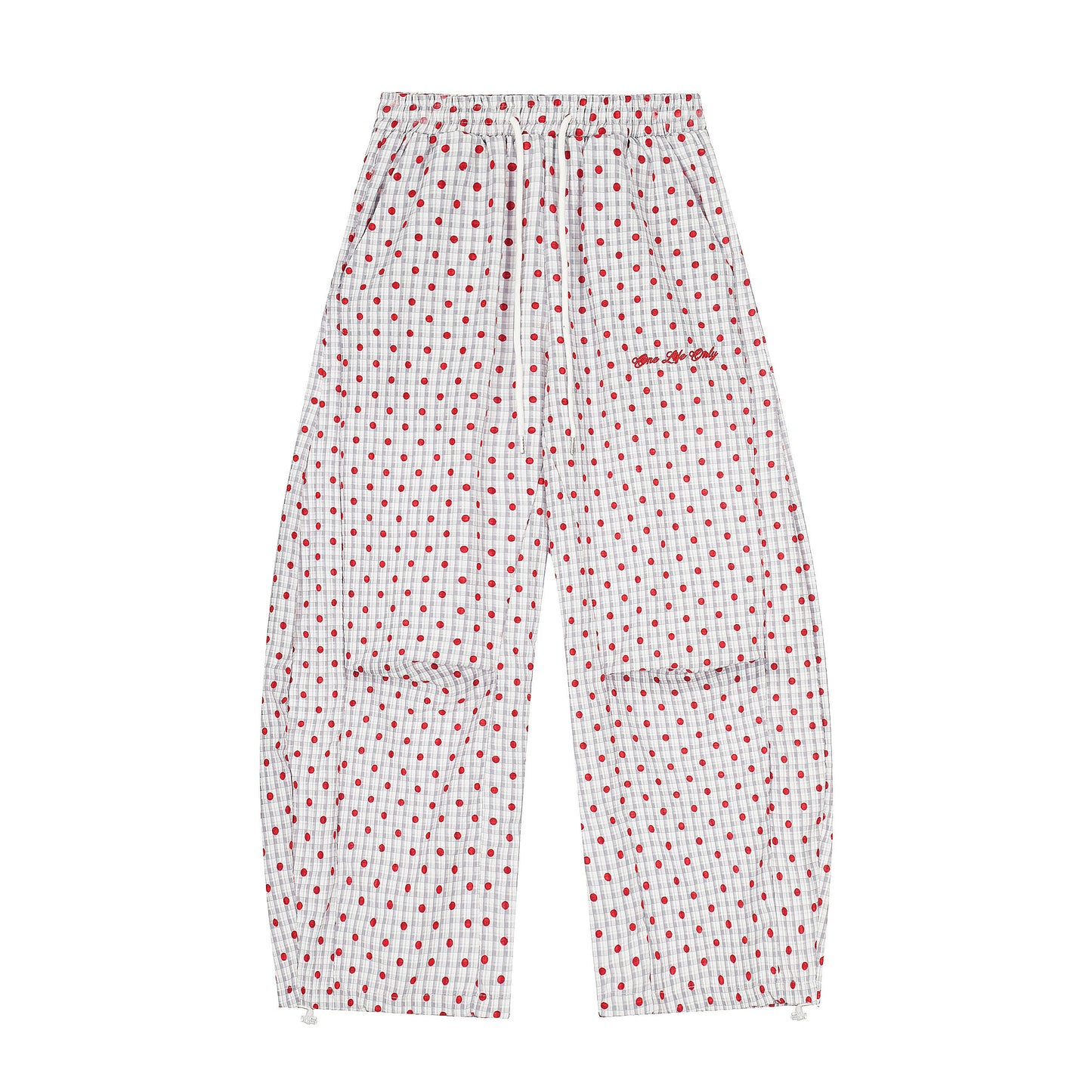 CapCabin Polka Dot Wide-Leg Pants
