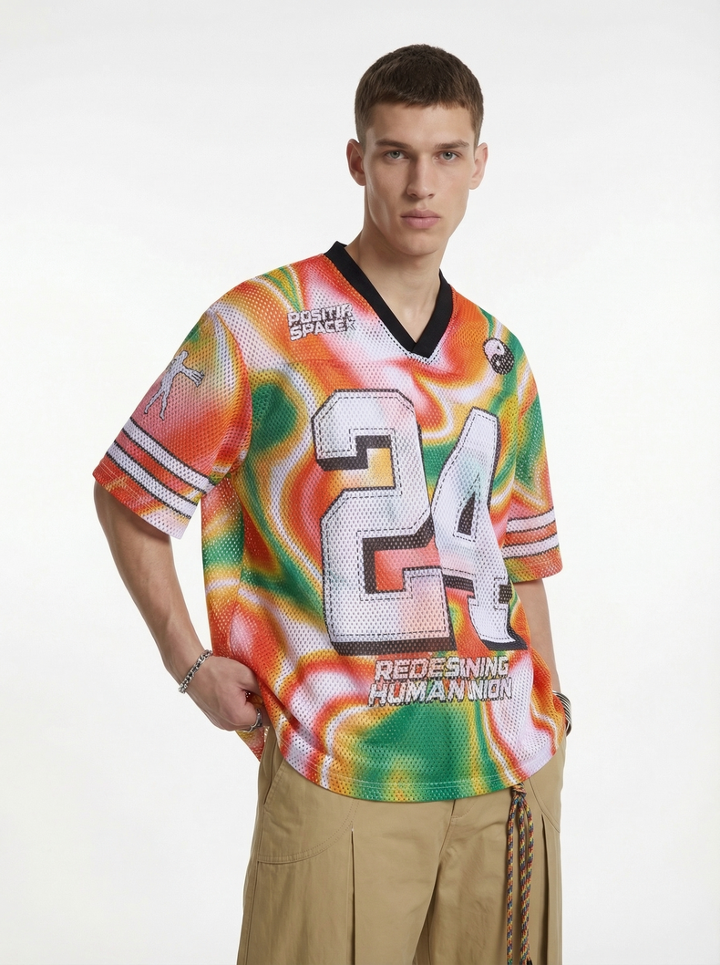 CapCabin “Eternity 24” Mesh Jersey T-Shirt