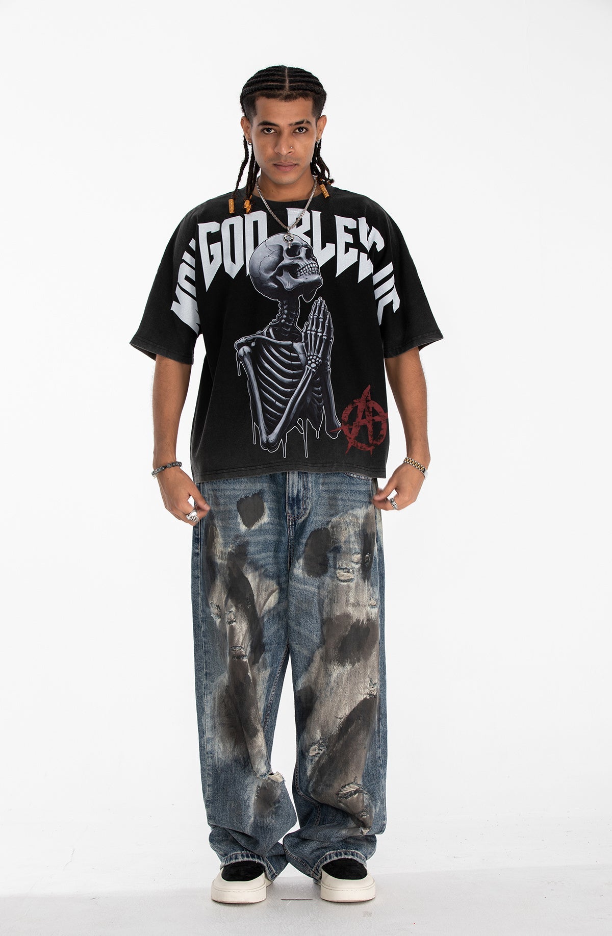 CapCabin “Blessed Bones” Graphic Tee