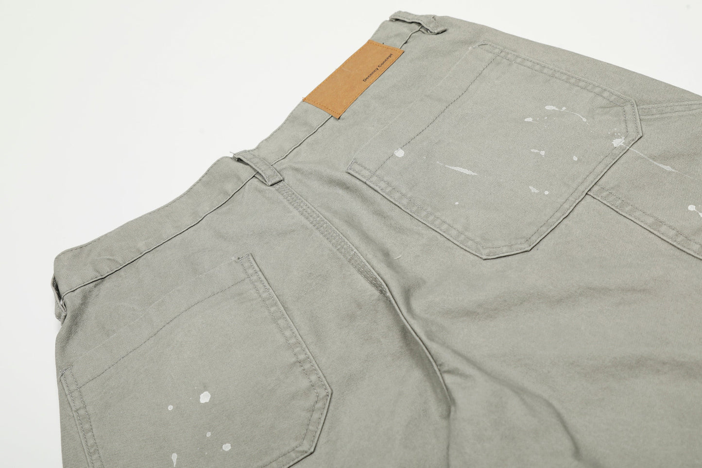 CapCabin Paint-Splatter Utility Work Pants