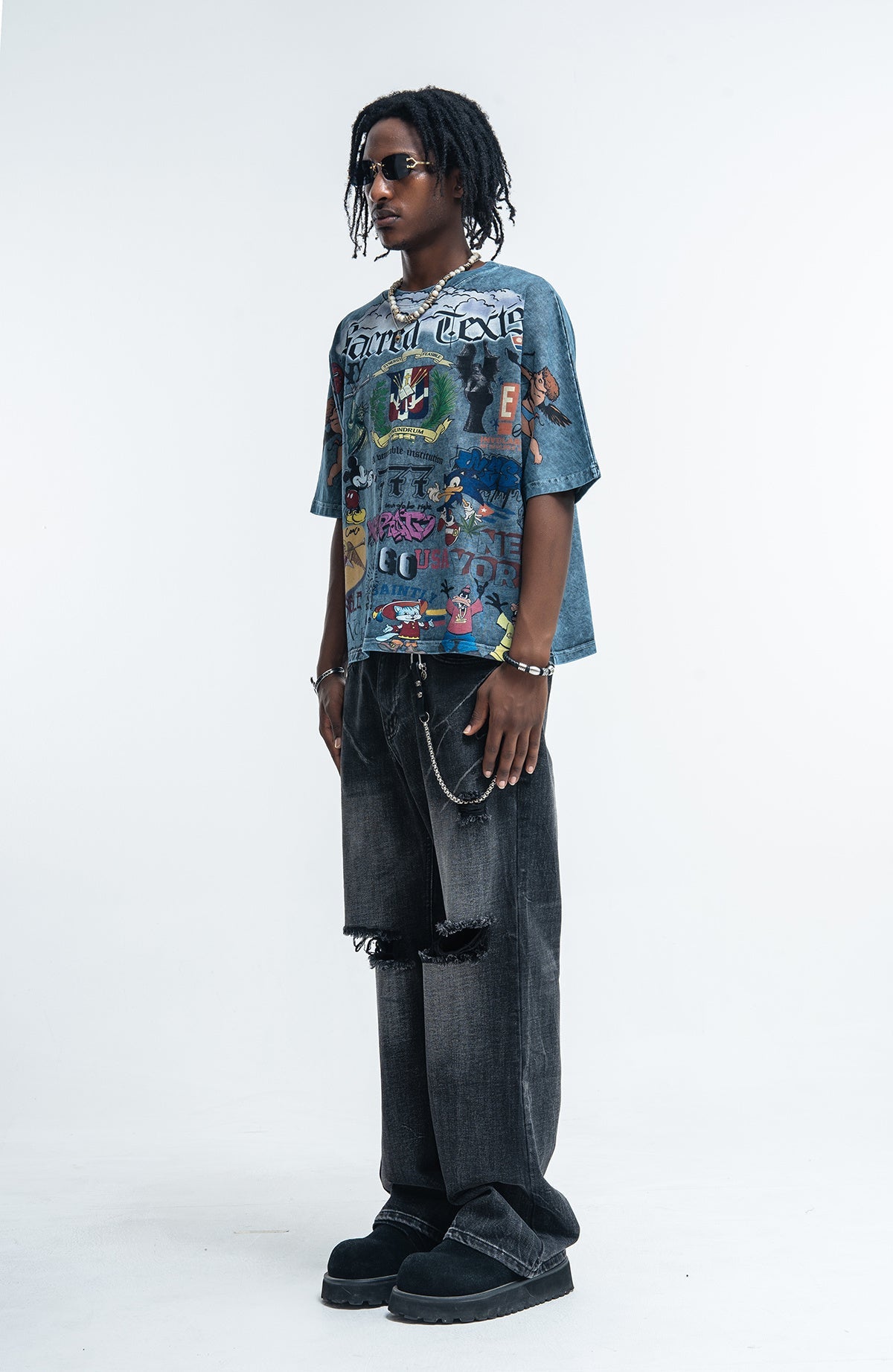 CapCabin “Sacred Chaos” Graphic Tee