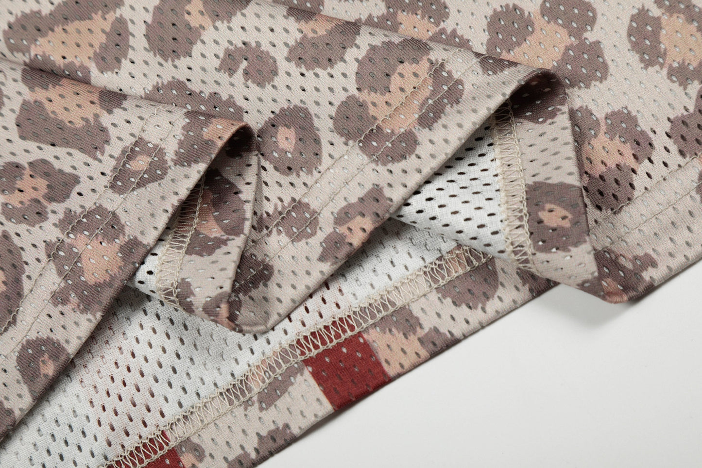 CapCabin “Leopard Varsity Mesh Jersey”