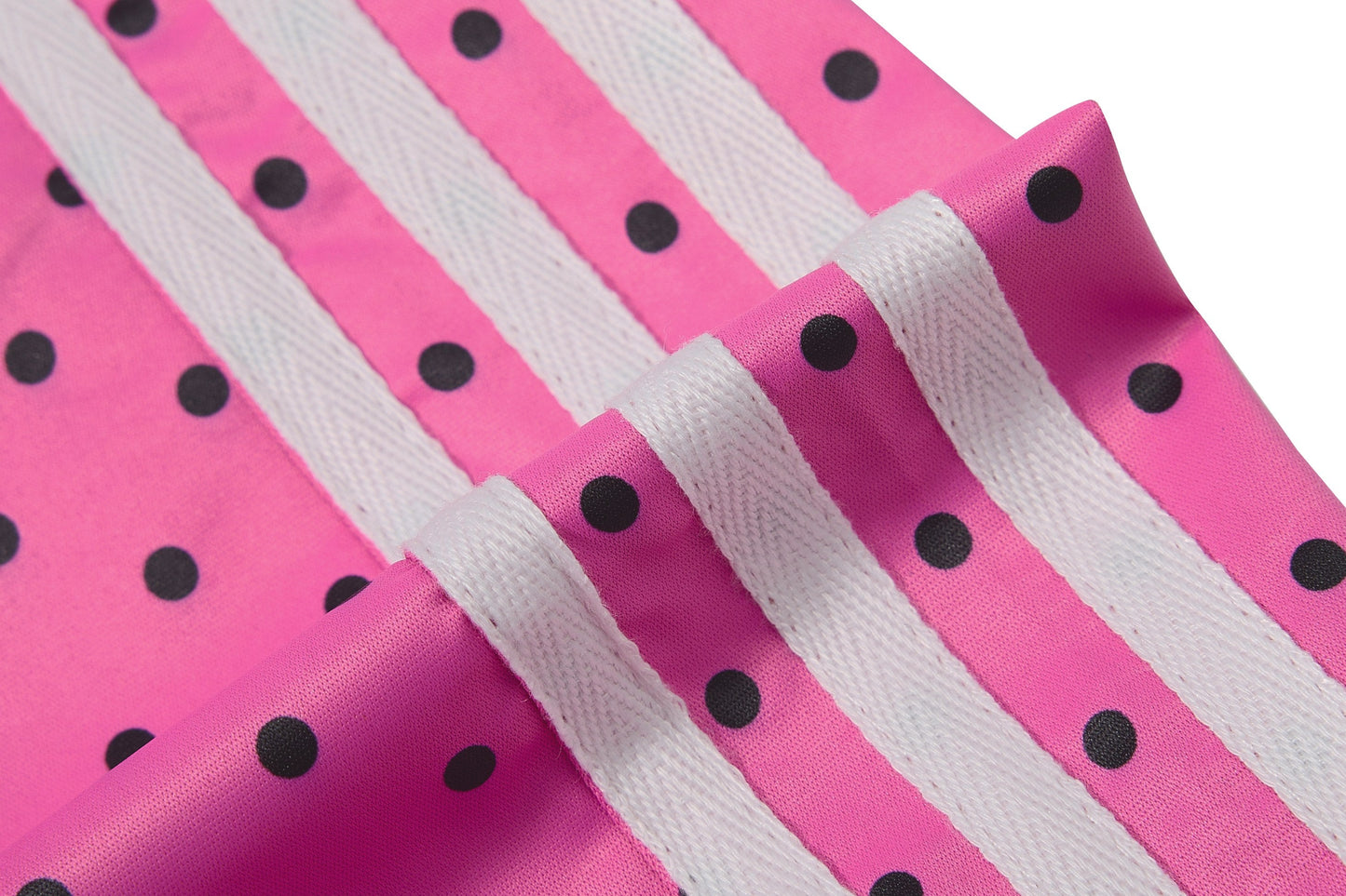 CapCabin Polka Stripe Wide-Leg Pants