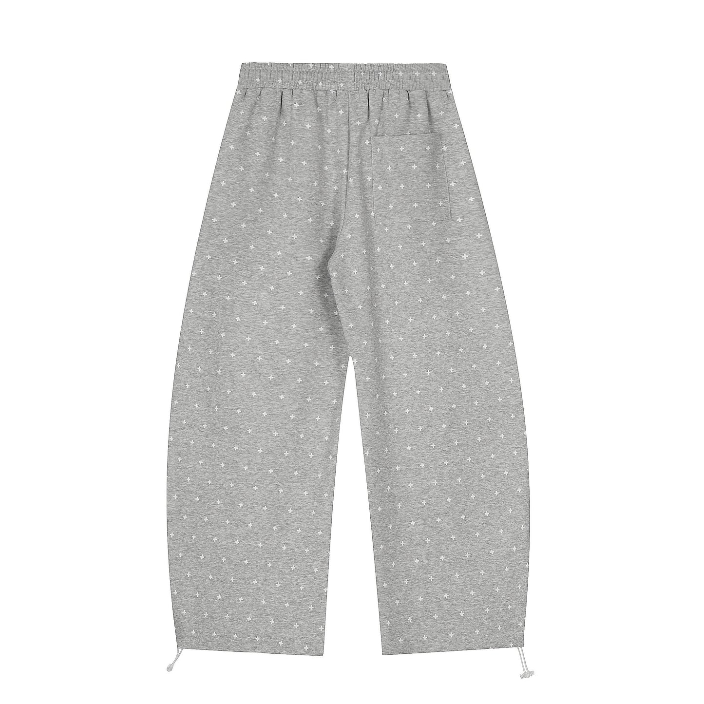 CapCabin Star Pattern Wide-Leg Pants