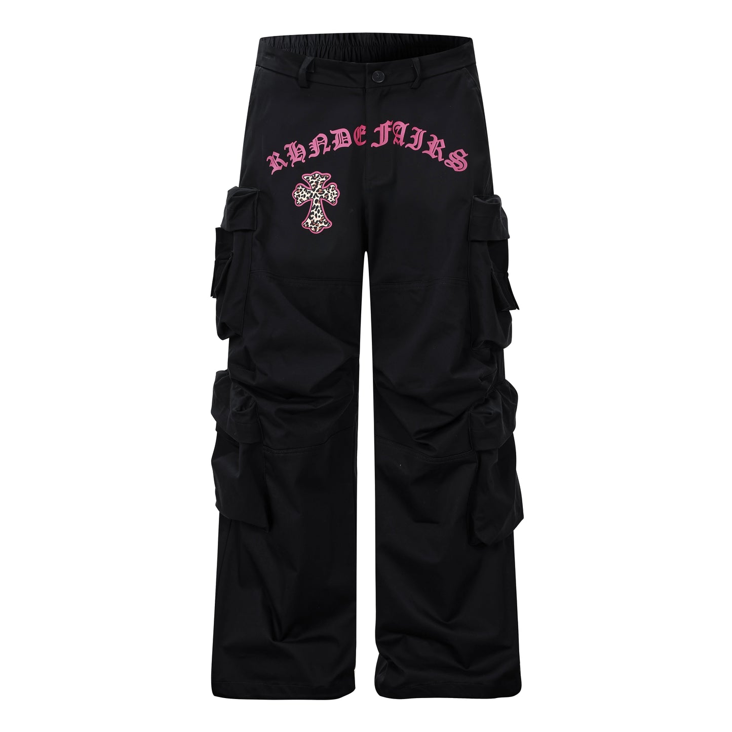 CapCabin Gothic Cross Cargo Pants