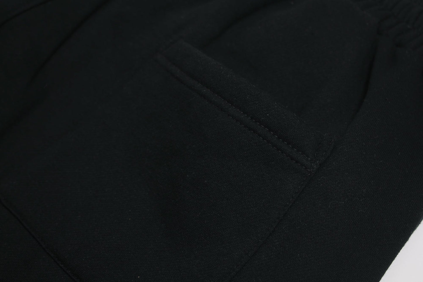 CapCabin Fleece-Lined Glitter Star Wide-Leg Sweatpants