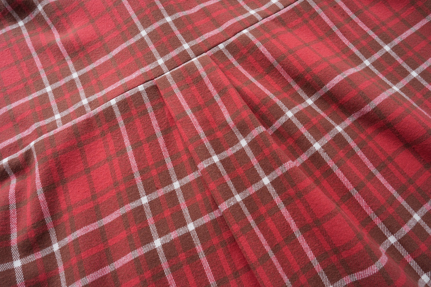 CapCabin Patchwork Plaid Button-Up Shirt