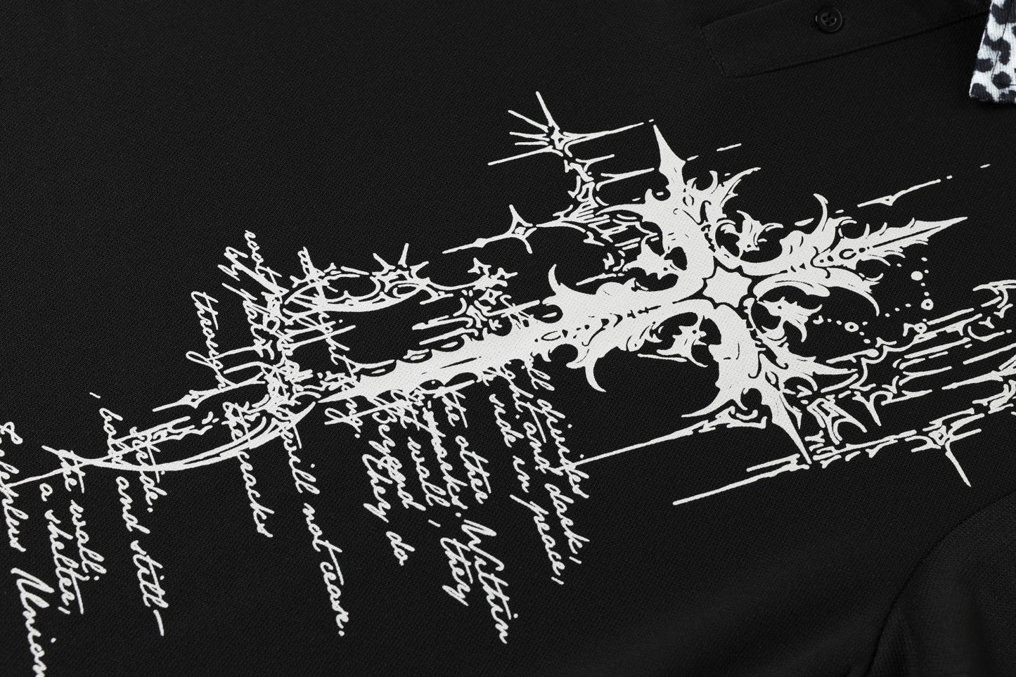 CapCabin “Leopard Cross Graphic Polo”