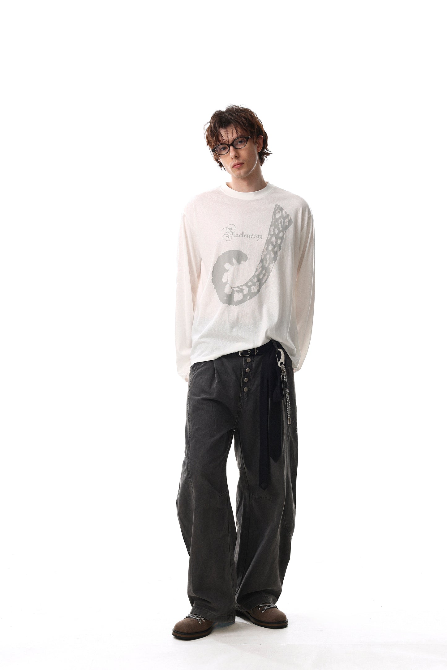 CapCabin Black Energy Long Sleeve Tee
