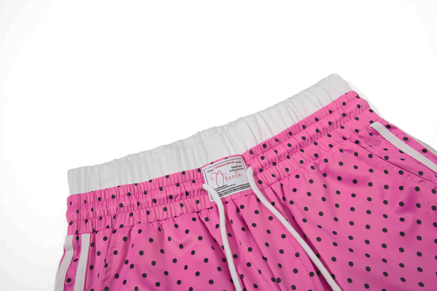 CapCabin Polka Stripe Wide-Leg Pants