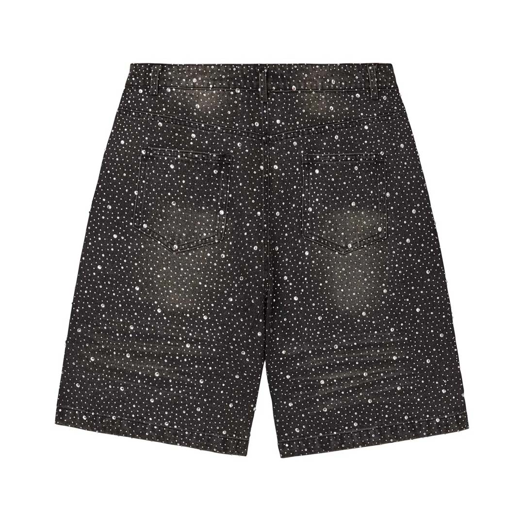Vale Forever Rainstorm Jean Shorts Black
