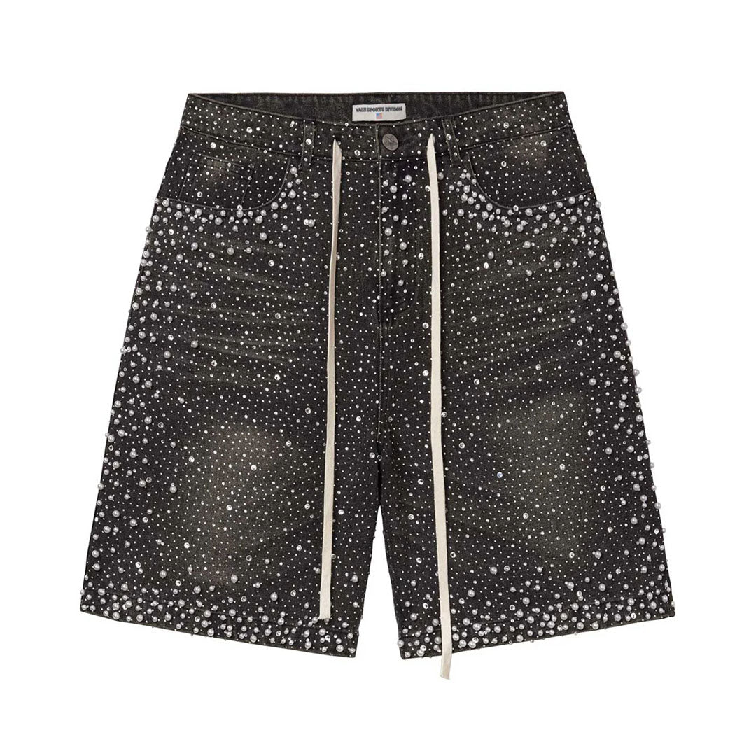 Vale Forever Rainstorm Jean Shorts Black